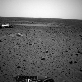 Der Mars ist d und leer