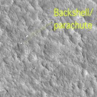 Pathfinder Backshell und Fallschirm
