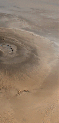 Olympus Mons from Orbit