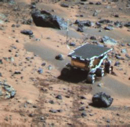 Rover on Sol 30