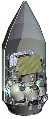 Phobos Grunt in der Zenit-Oberstufe
